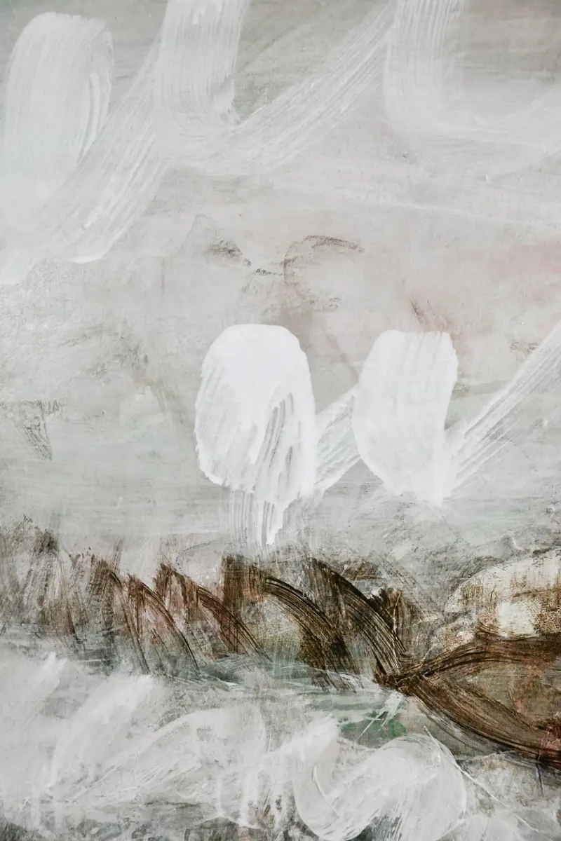 gestural abstraction carta hahnemühle da IRIS LEHNHARDT FINE ART