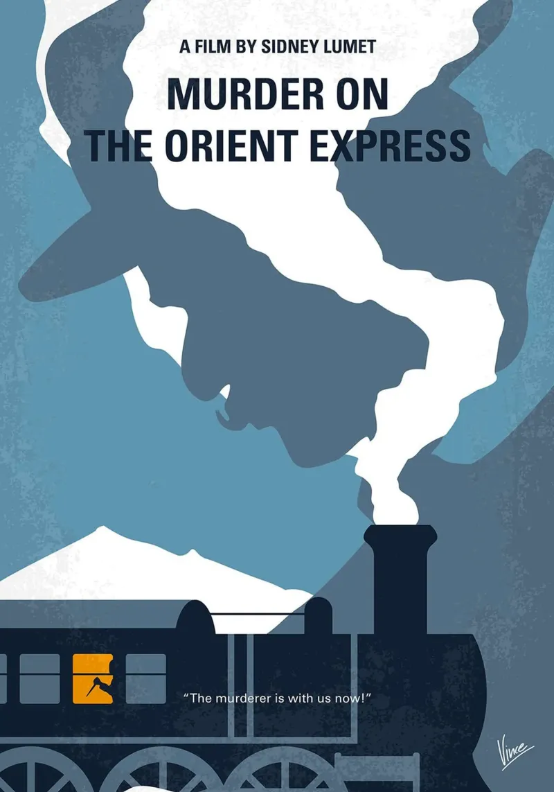 Mord im Orient-Express von Chungkong Leinwand mit Schattenfugenrahmen von jammie