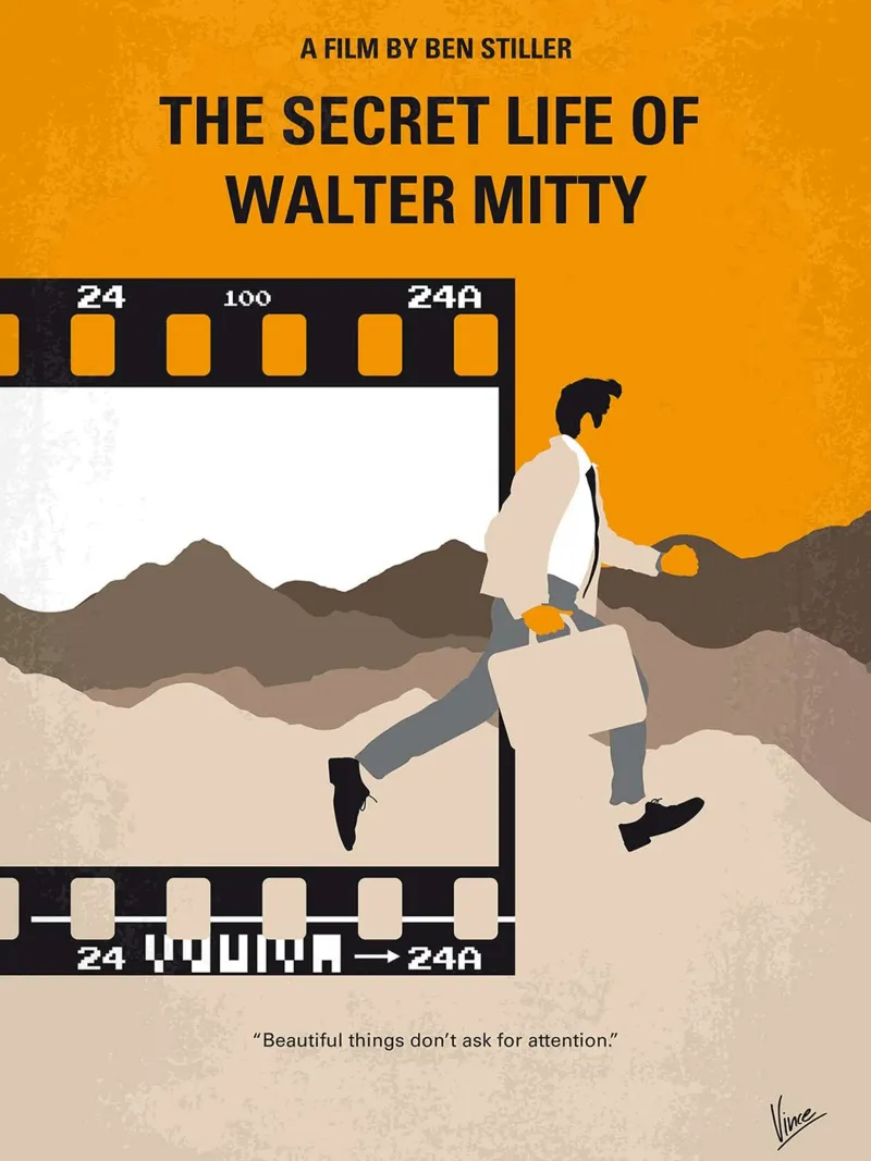 La vie secrète de Walter Mitty par Chungkong toile avec Caisse américaine de jammie