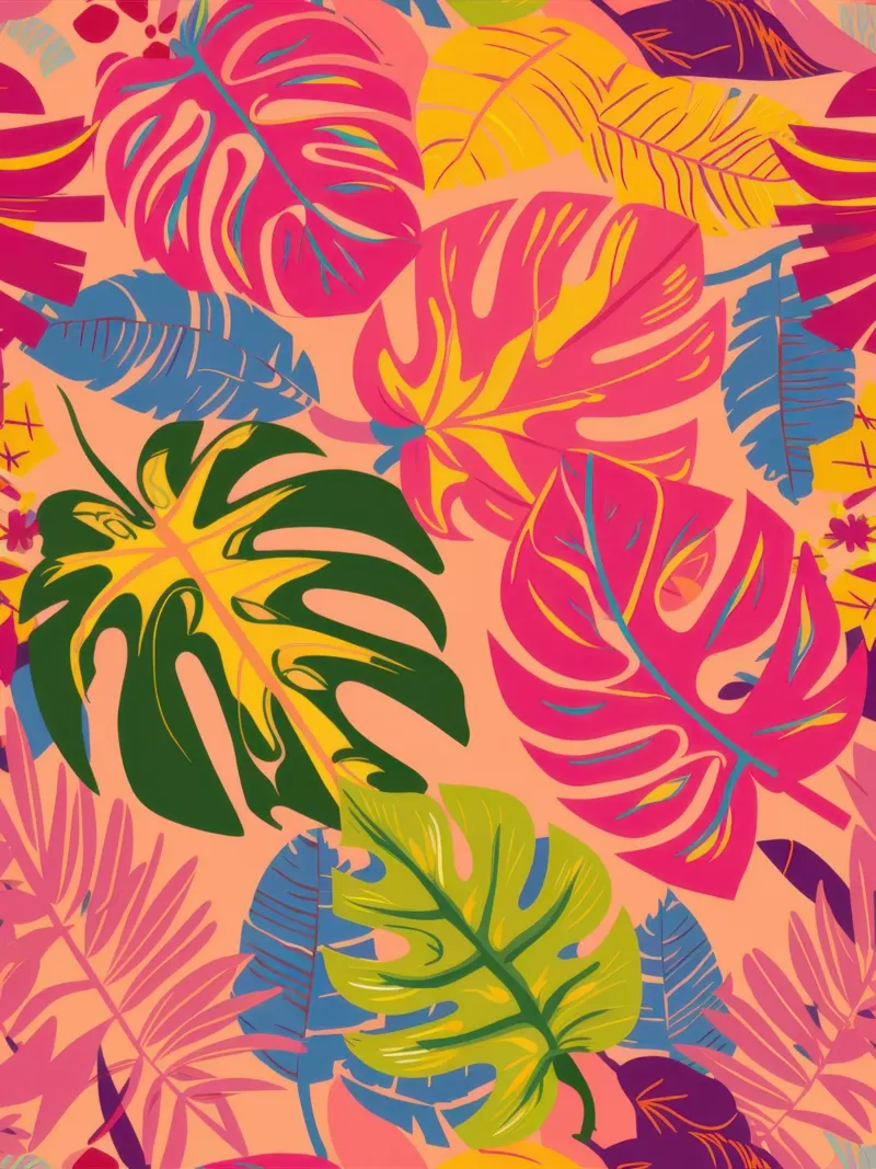 Sogno di giungla elettrica poster da Orchid Patina