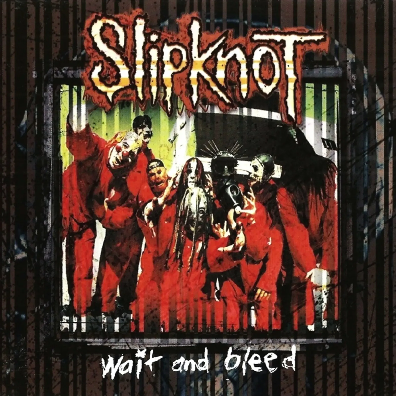 Wait And Bleed Classic Slipknot Poster tela con Cornice a cassetta da TEMONSEOL