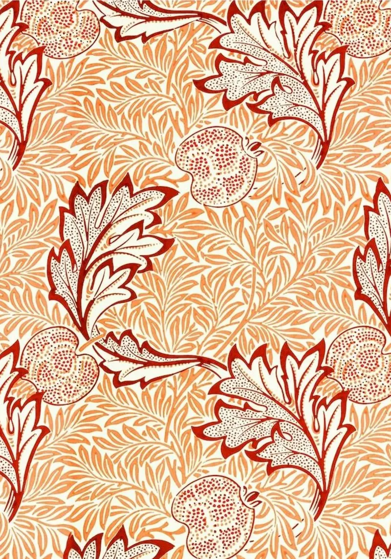William Morris Botanical Print, Vintage poster da thomas