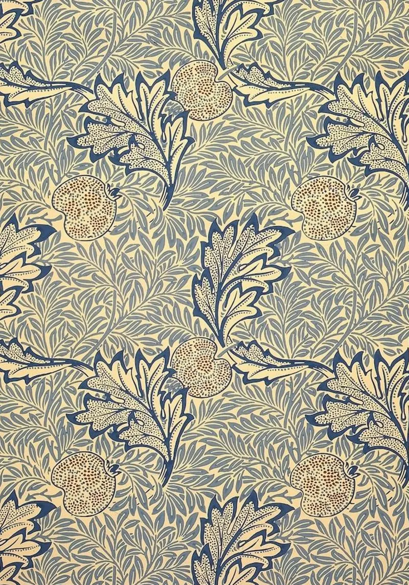 William Morris Botanical Print, Vintage poster da thomas