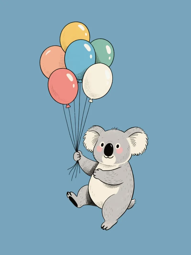 Koala Balloons poster da knowledge