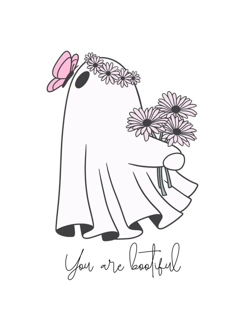 You are bootiful III poster con telaio in legno da ArtDesign by KBK