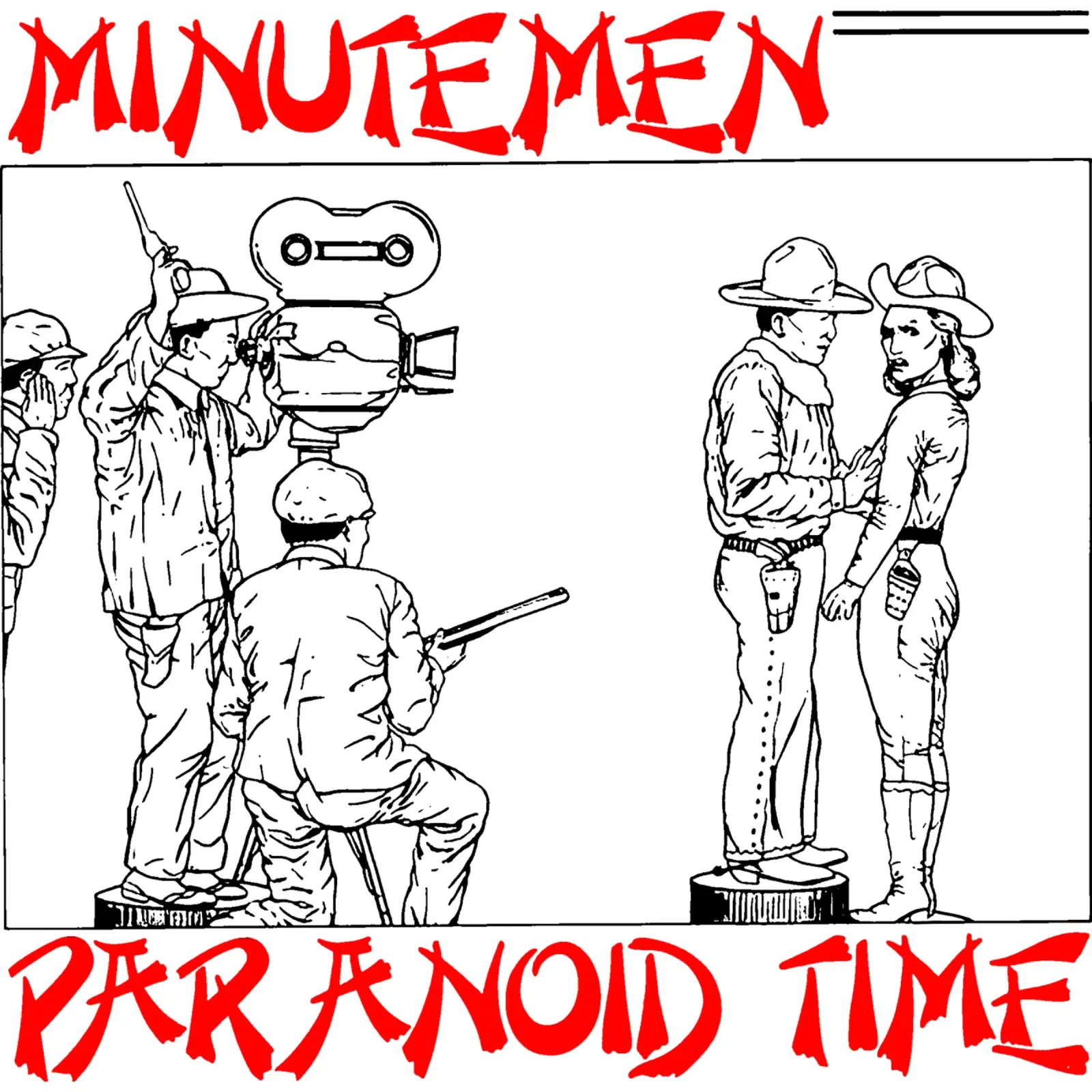 Maglietta "Suspicious Time" - Minutemen Classic tela con Cornice a cassetta da phccpage