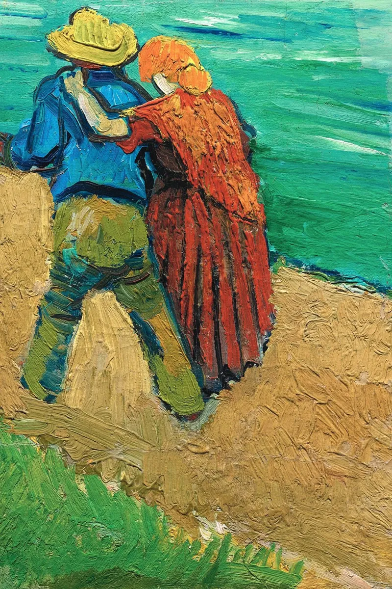 Van Gogh - Two Lovers in Arles (Fragment) poster da apoloprints