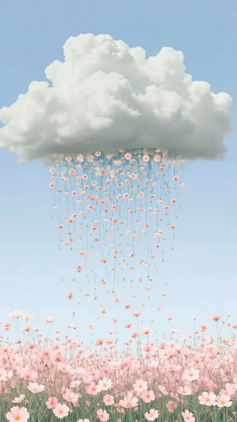 rain flower poster da throme