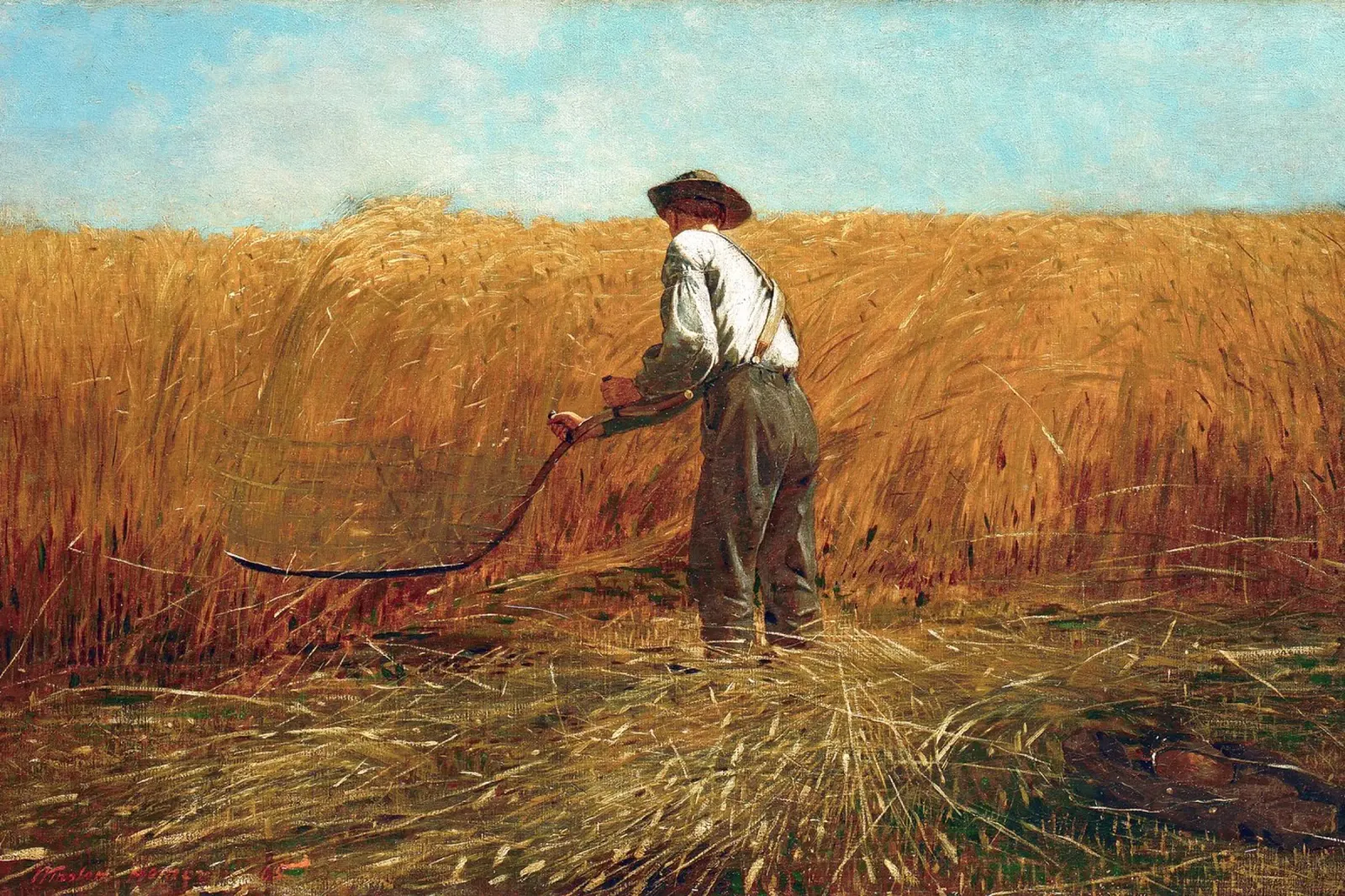 The Veteran in a New Field poster de apoloprints