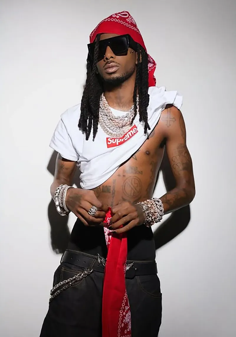 Carte Playboi Supreme tela con Cornice a cassetta da Darrunham