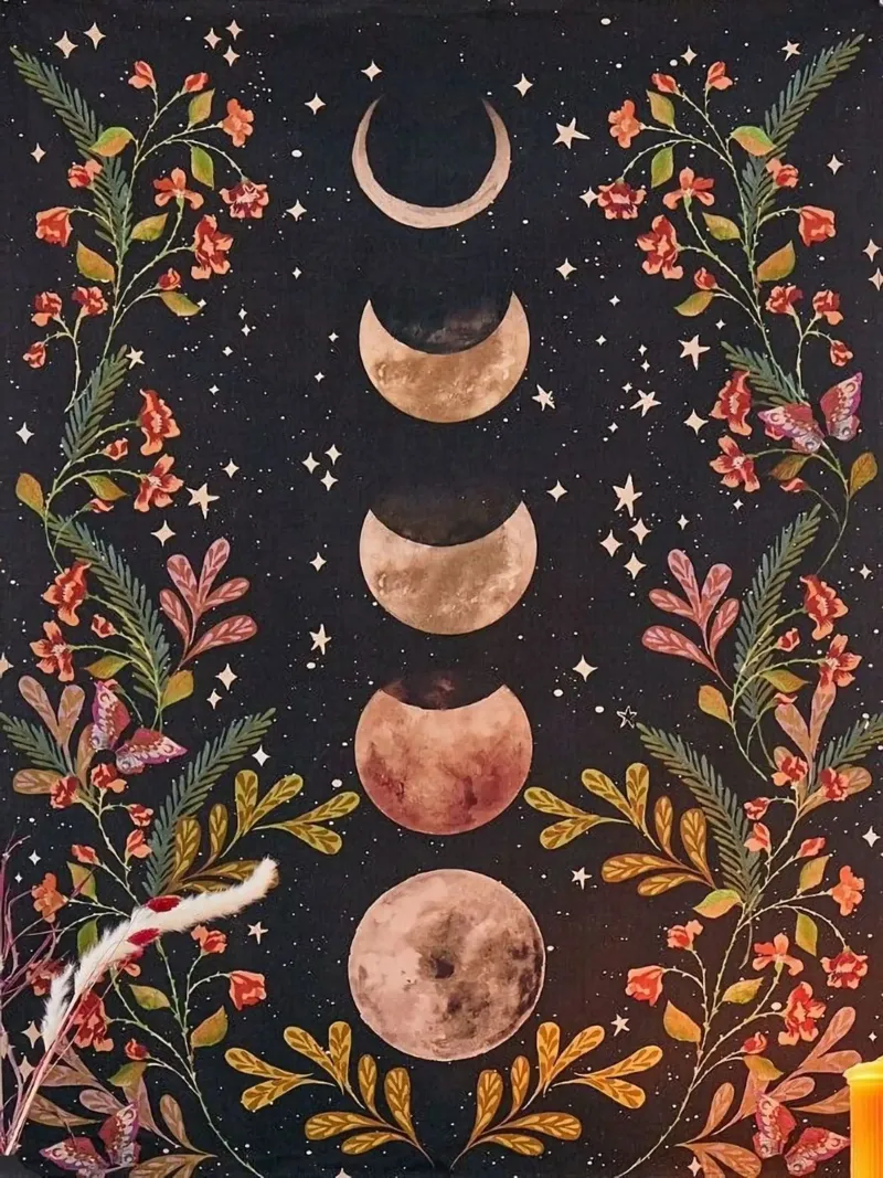 space moon in straight tela con Cornice a cassetta da sophiaz