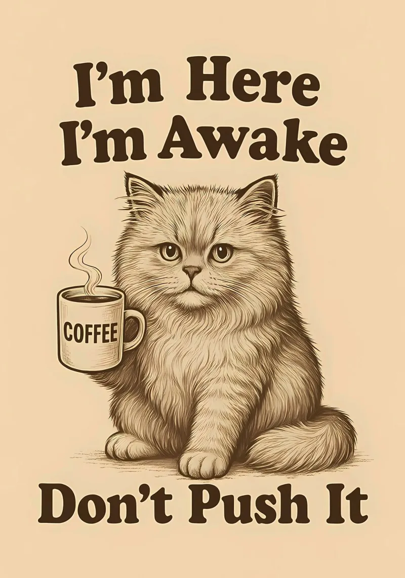 I'm Here I'm Awake - Don't Push It poster de Arjun
