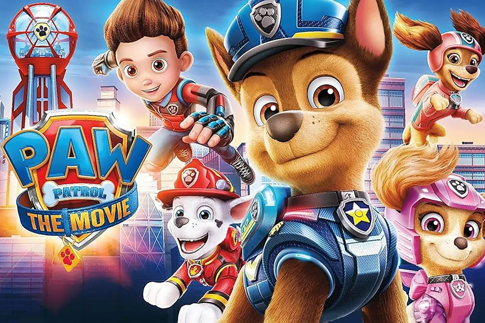 Paw Patrol poster con telaio in plastica da Cobron Studio