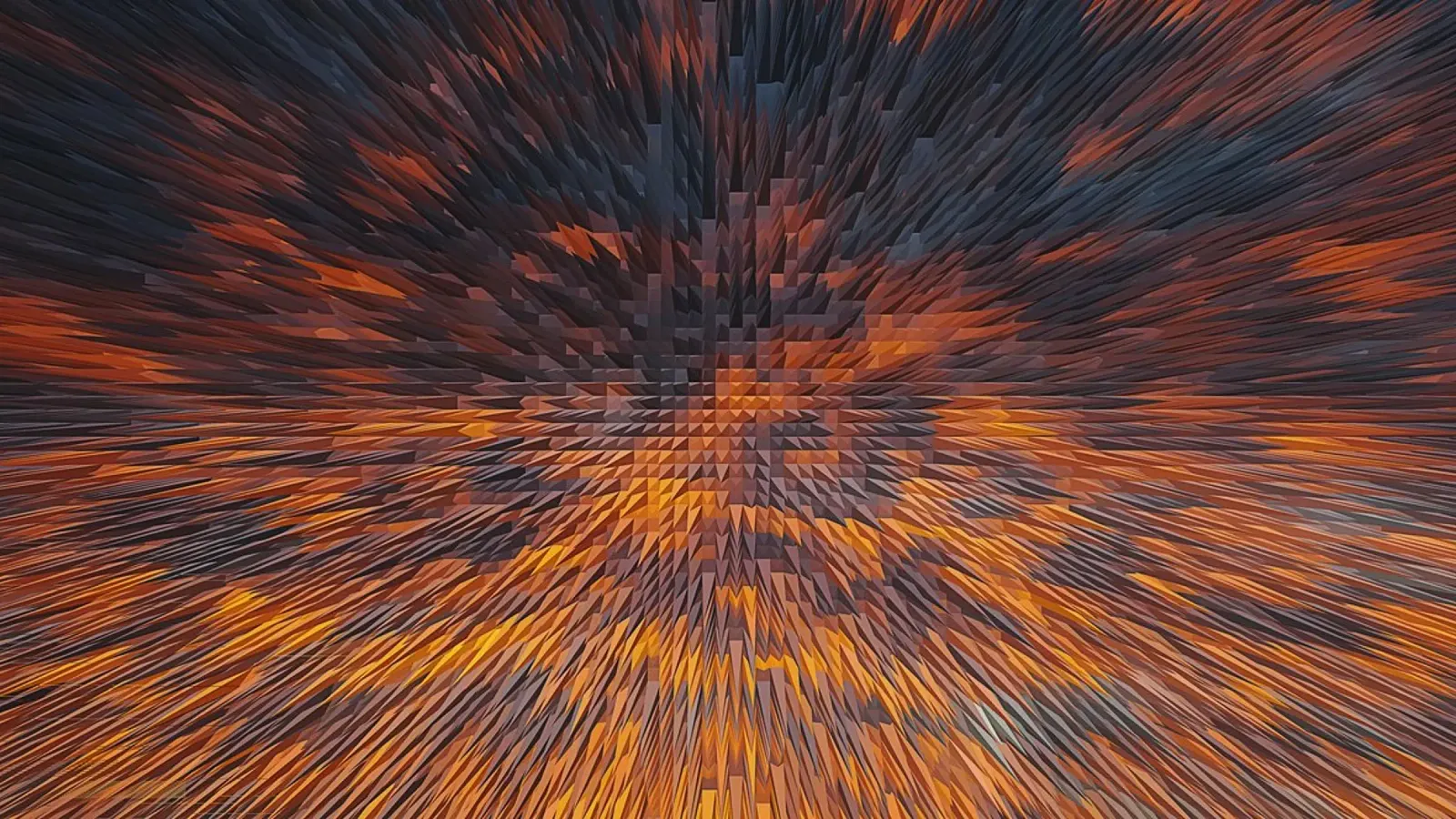 Abstract Sunrise Sky Print – Dynamic Hues poster by jay
