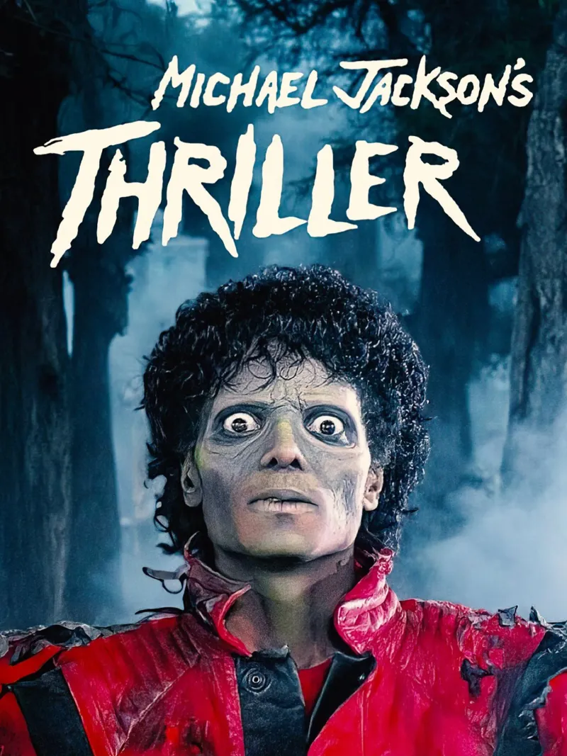 Michael Jackson Thriller poster con telaio in legno da Musadad Shop