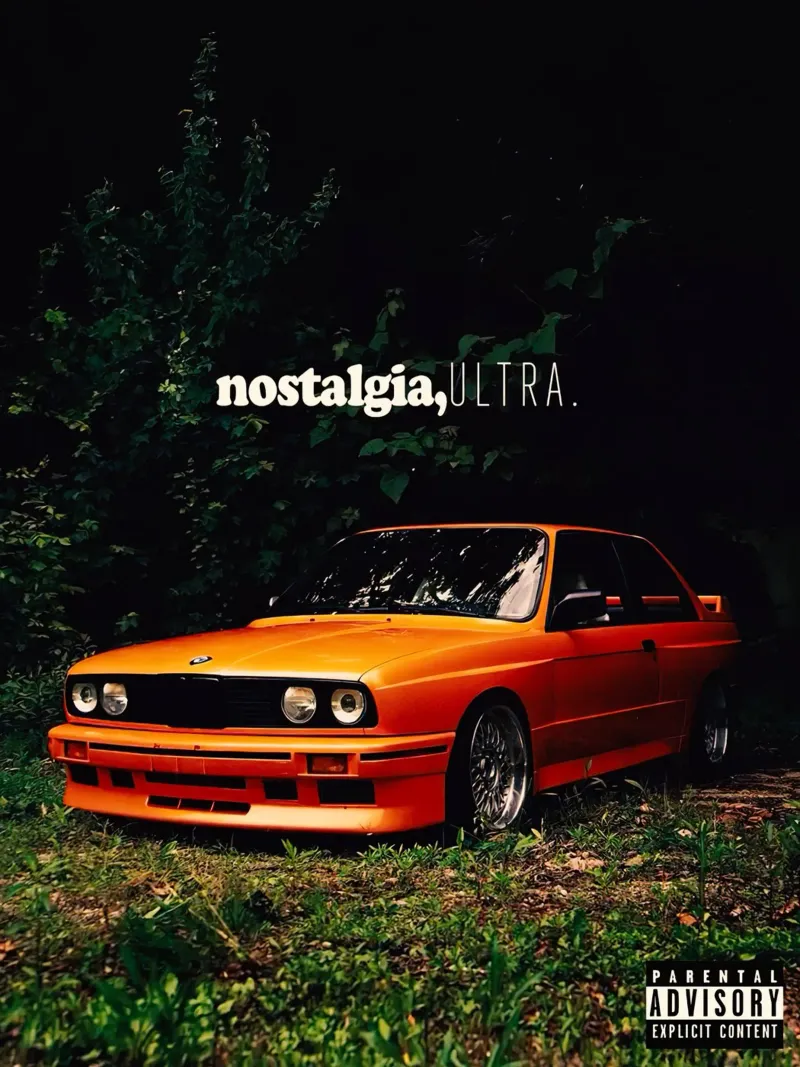 Frank Ocean Nostalgia Ultra canvas met Baklijst van Musadad Shop