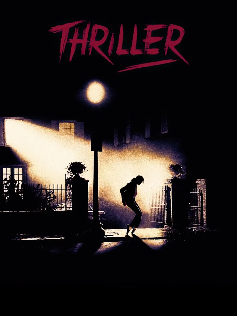 Michael Jackson Thriller poster con telaio in legno da Musadad Shop