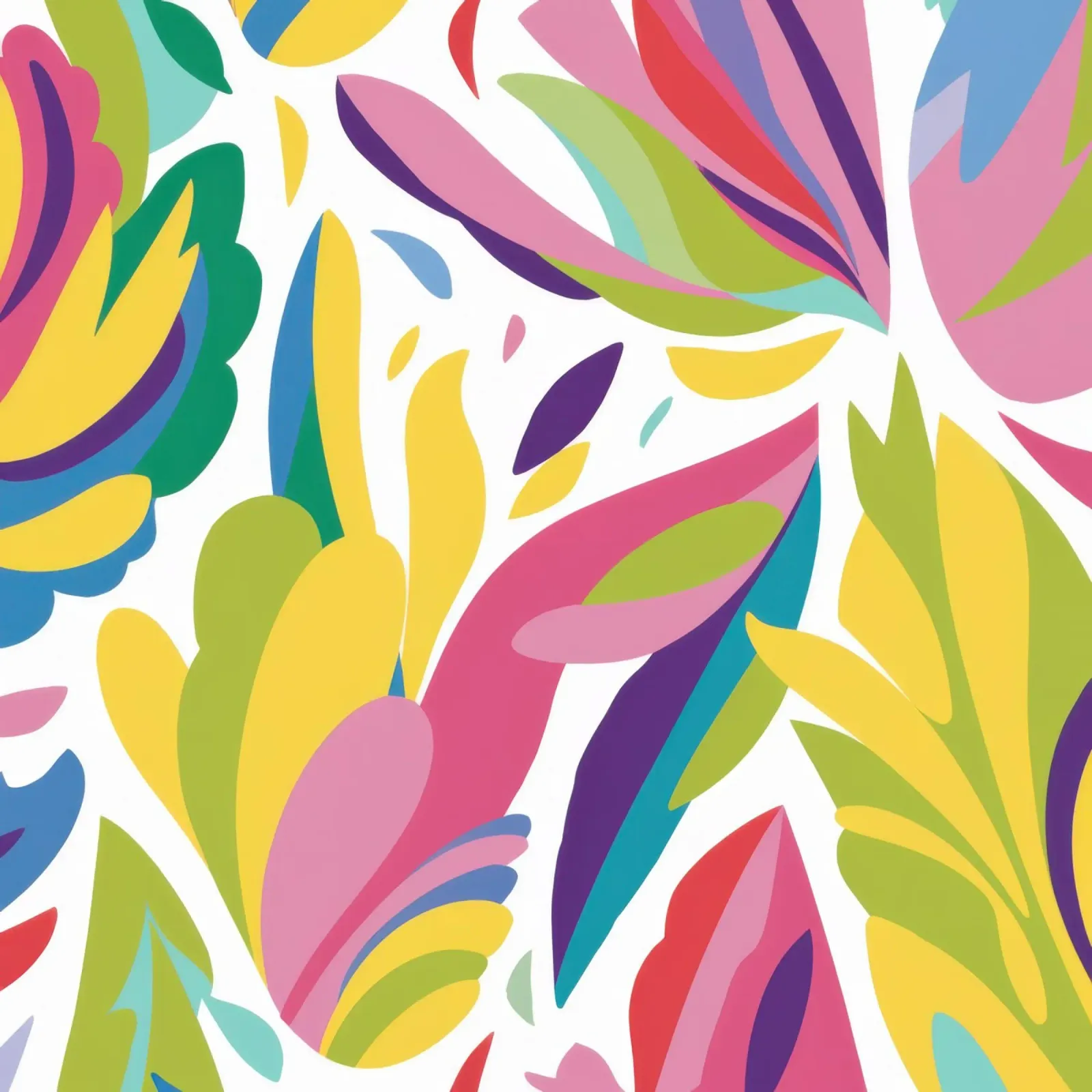 Prismatische bloemblaadjesdans canvas met Baklijst van Heaven Craft