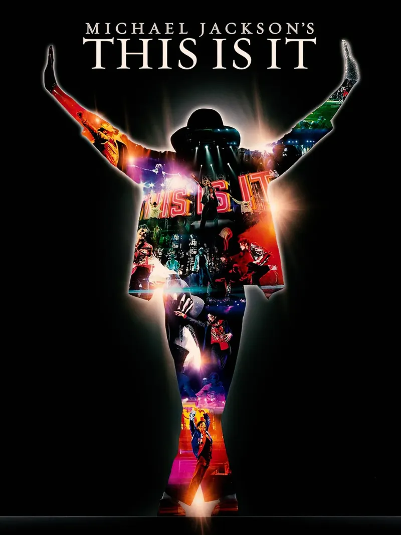 Michael Jackson This Is It tela con Cornice a cassetta da Musadad Shop