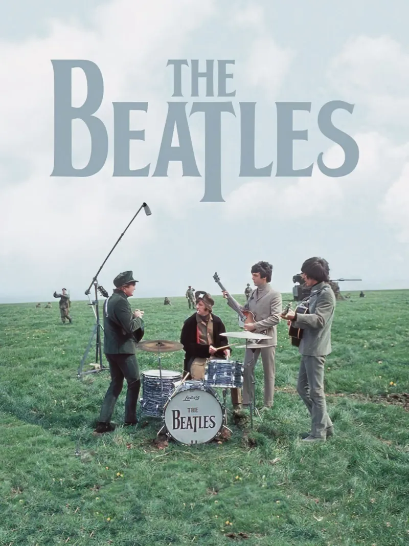 The Beatles tela con Cornice a cassetta da Musadad Shop