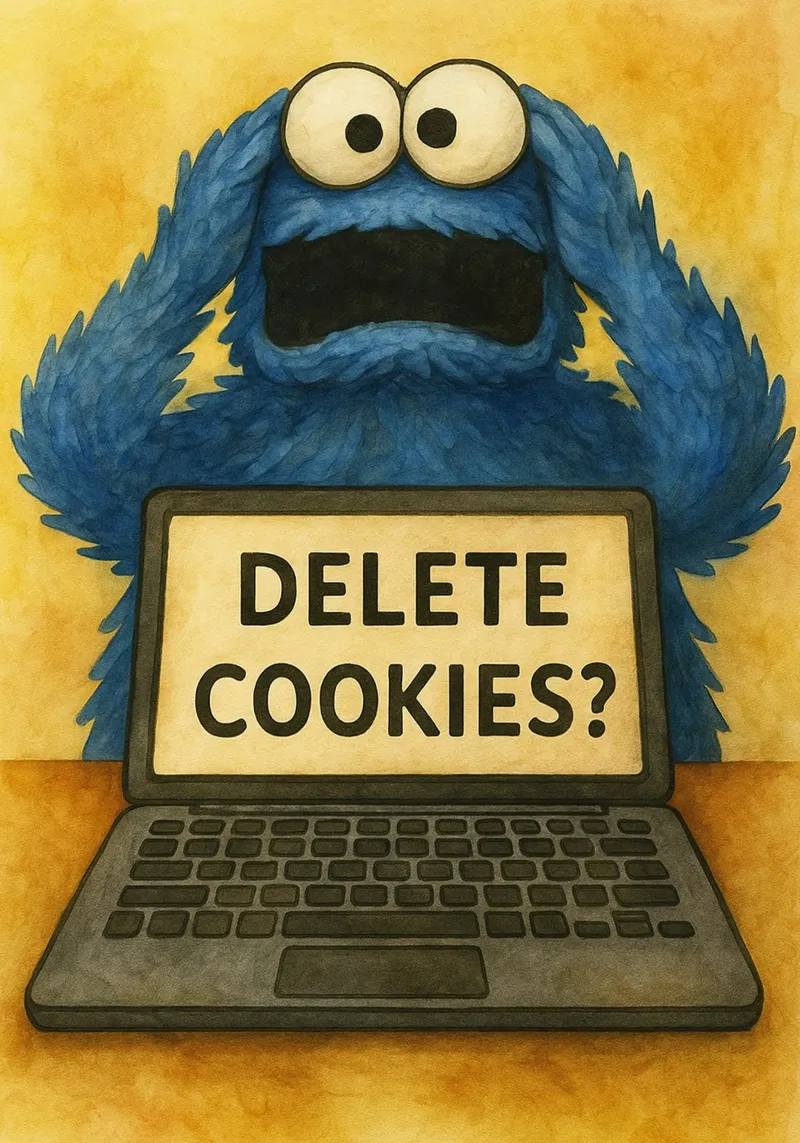 grappige pop cookies verwijderen kantoorhumor canvas met Baklijst van tanabaroo