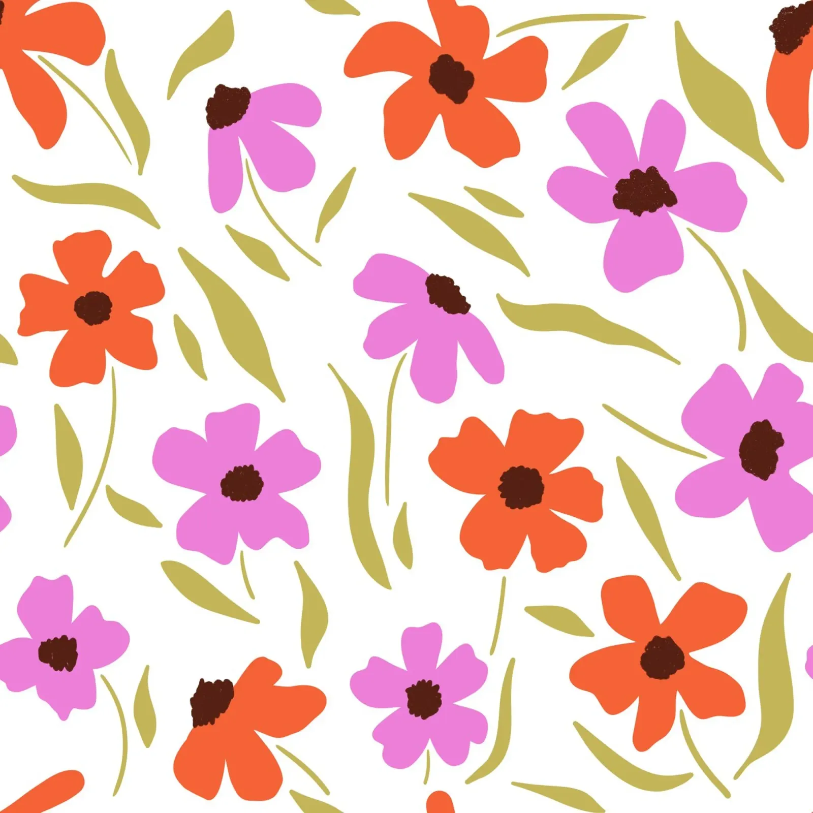 allegre fioriture poster con telaio in alluminio da nicigabrieldesigns
