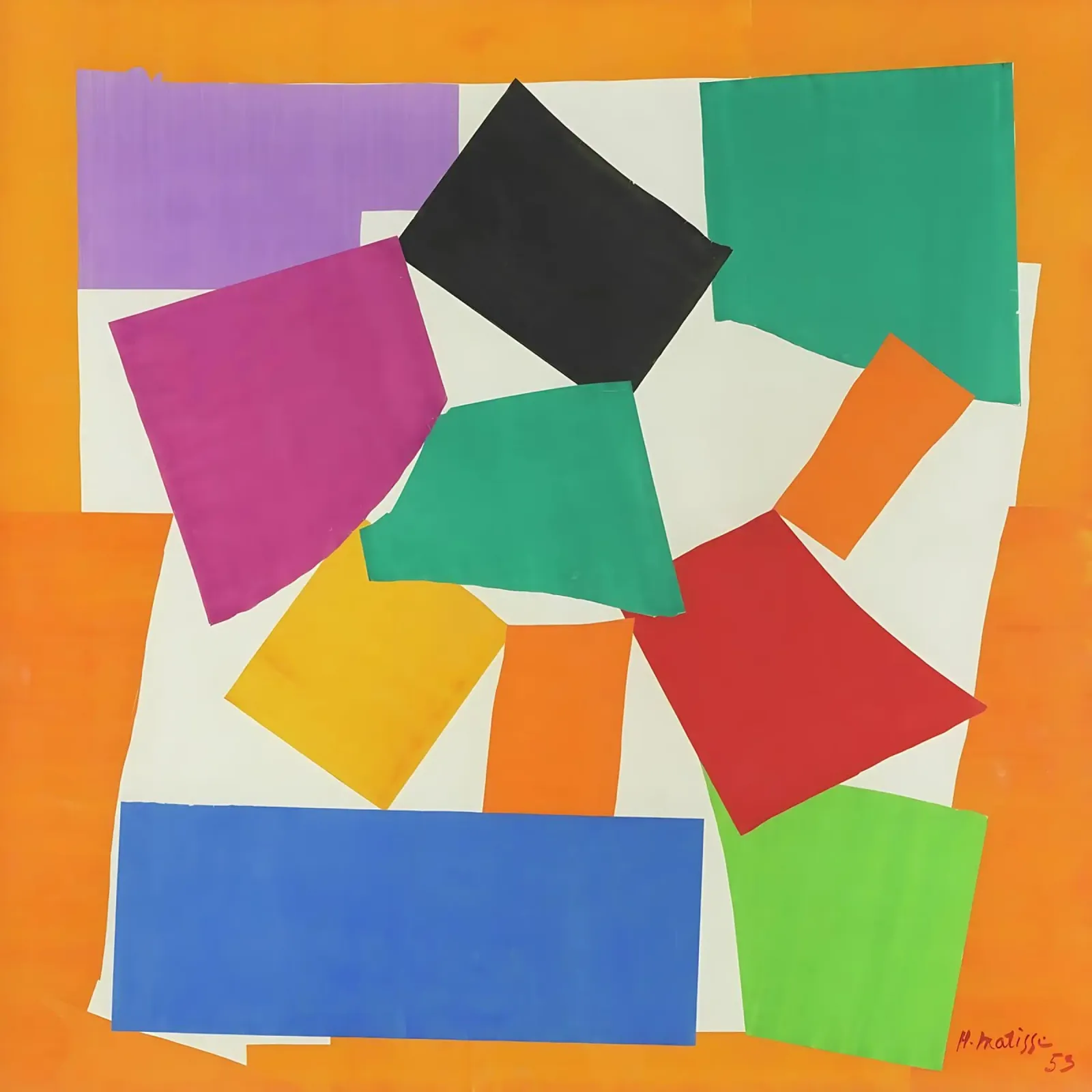 Henri Matisse art 2 canvas with Floater frame by domherrick1