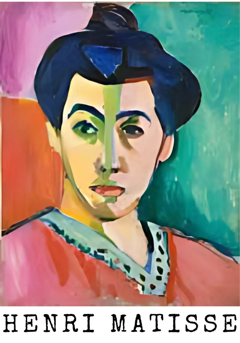 Henri Matisse art 7 canvas with Floater frame by domherrick1