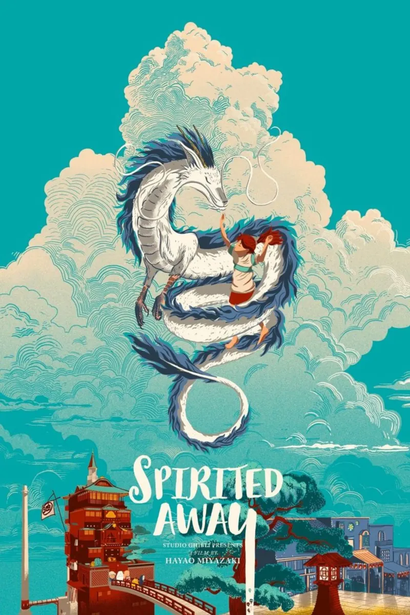 Chihiro Spirite Away Classic poster da skurtow