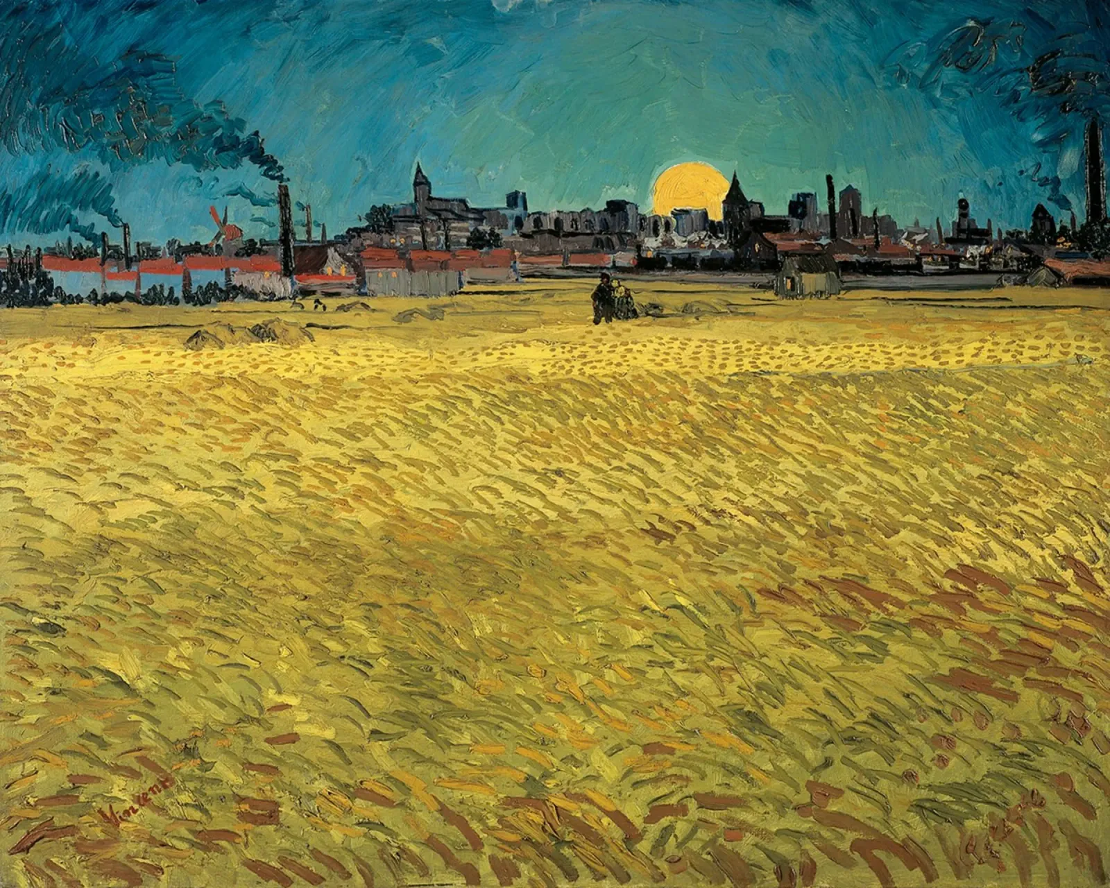 Landscape Van Gogh's poster da marquardt