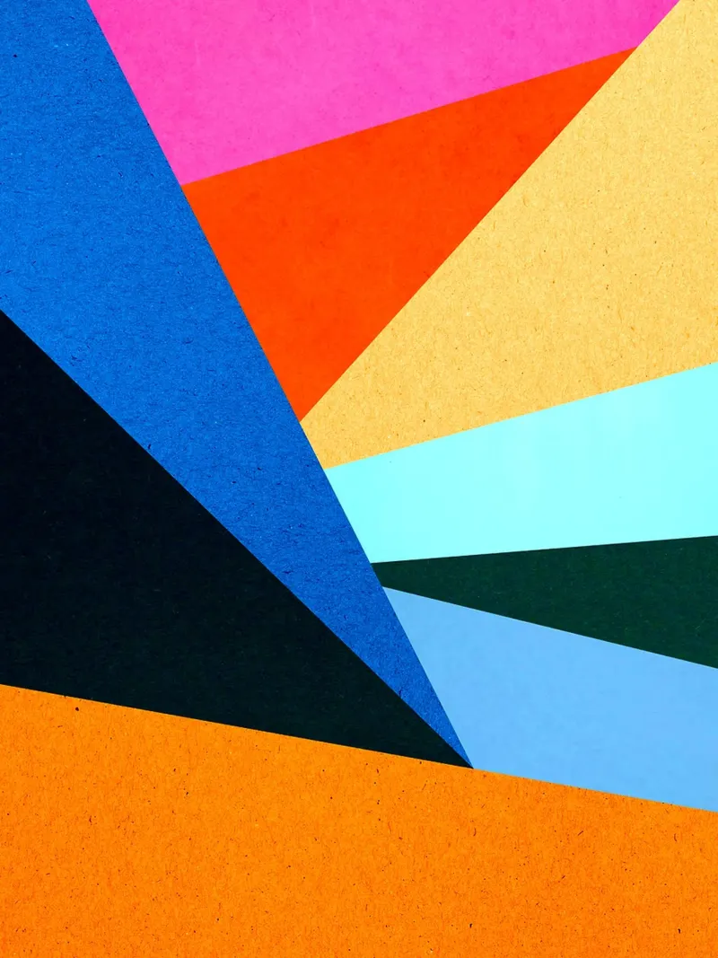 Geometria moderna poster da Rick Thompson