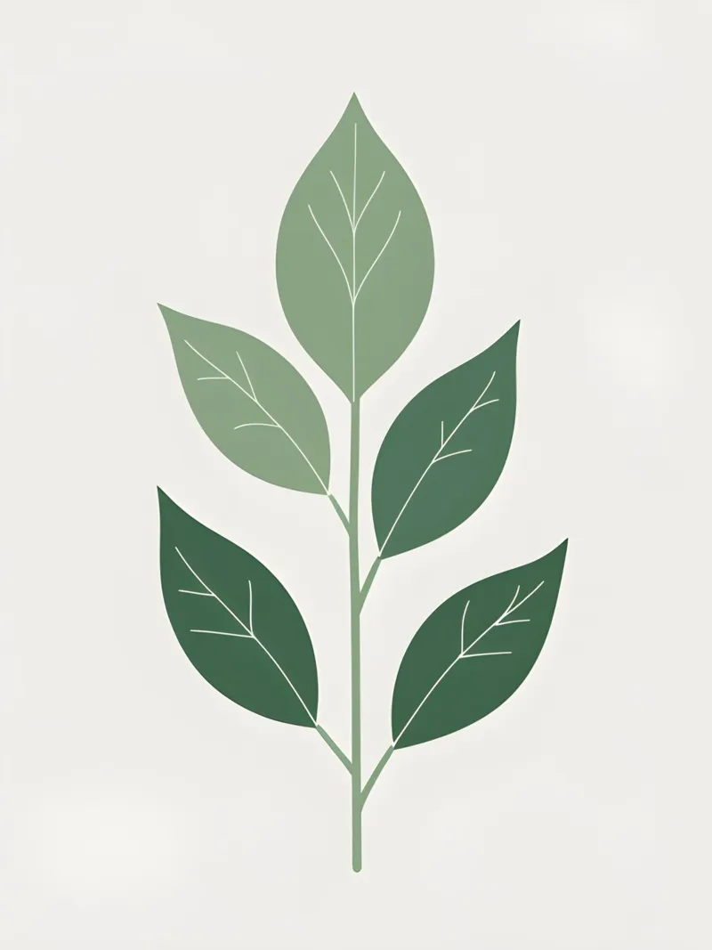 Enkel blad canvas met Baklijst van The Green Room
