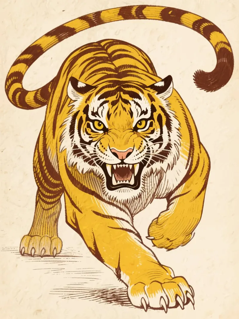 Tiger poster da knowledge