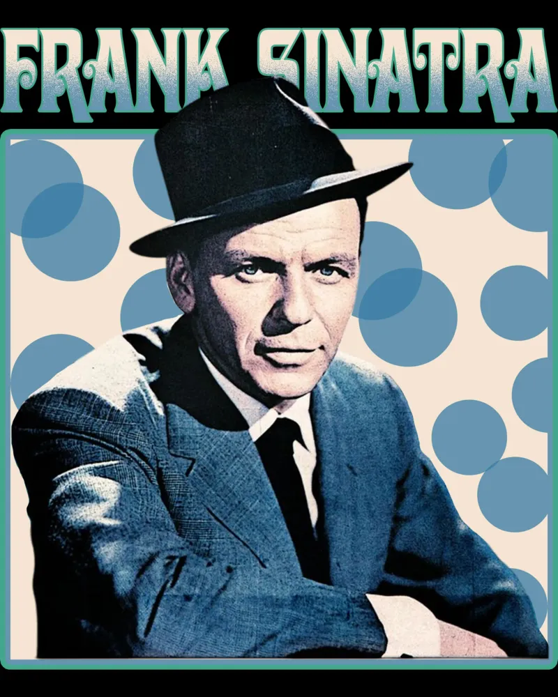 Frank Sinatra Jazz tela con Cornice a cassetta da igoshdesigns