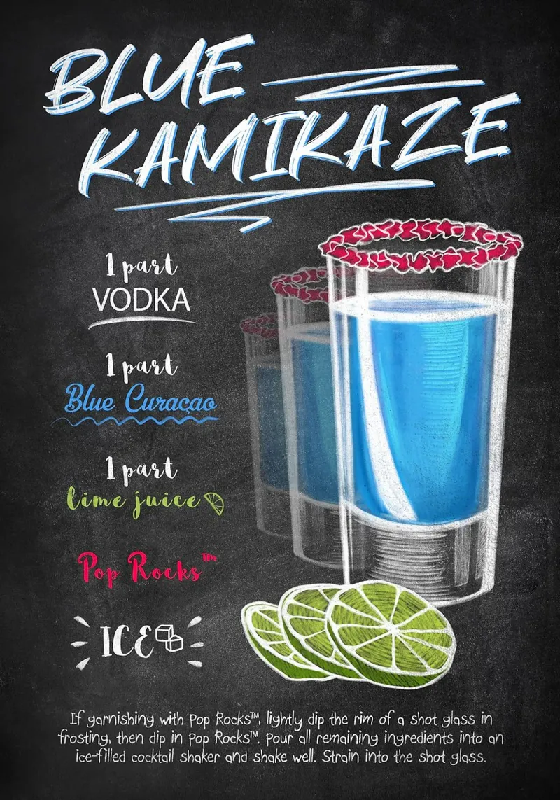 Kamikaze blu tela con Cornice a cassetta da Leon Meyer