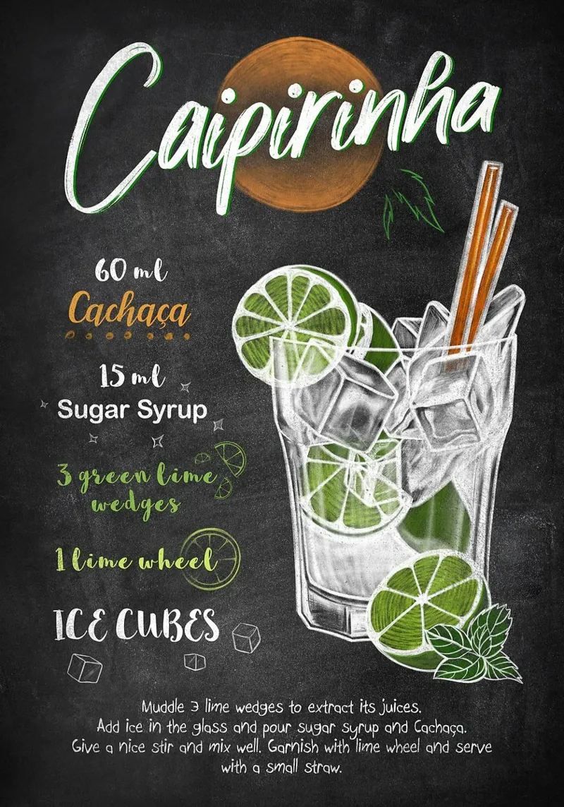 Caipirinha tela con Cornice a cassetta da Leon Meyer
