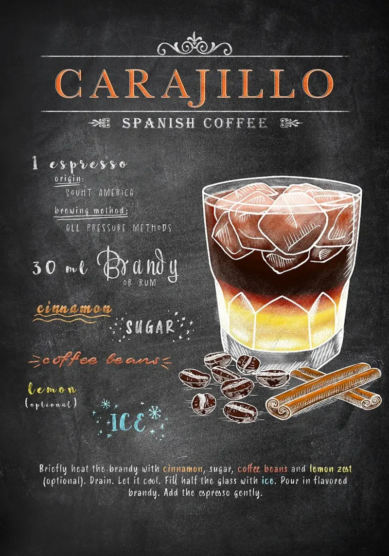 Carajillo poster da Leon Meyer