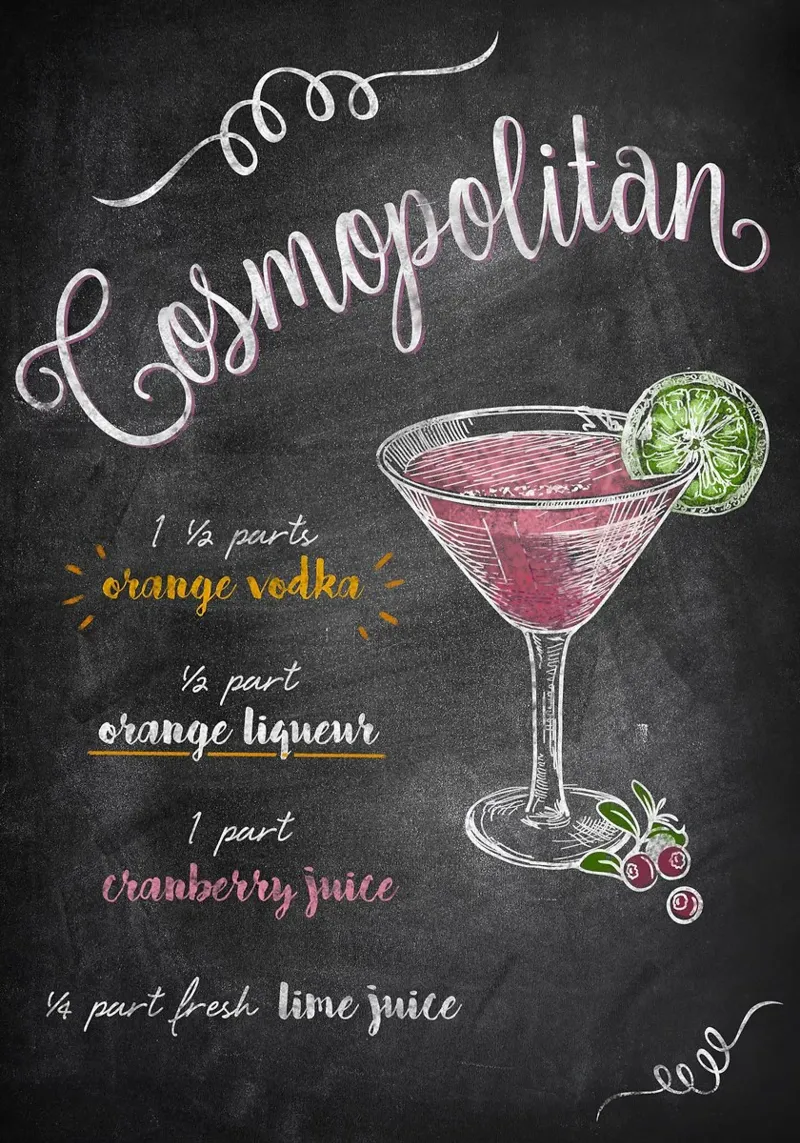 Cosmopolitan poster da Leon Meyer