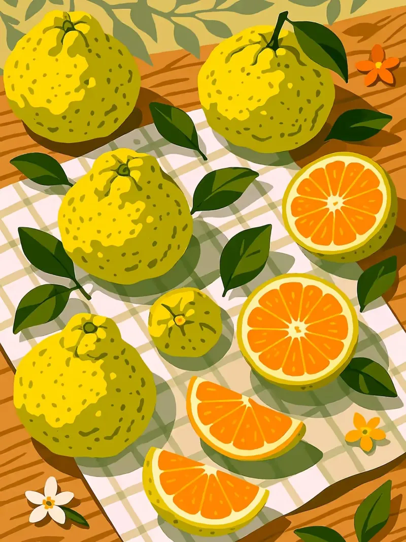 Ugli Fruit - Una mesa con estilo poster de Sven B Strauss