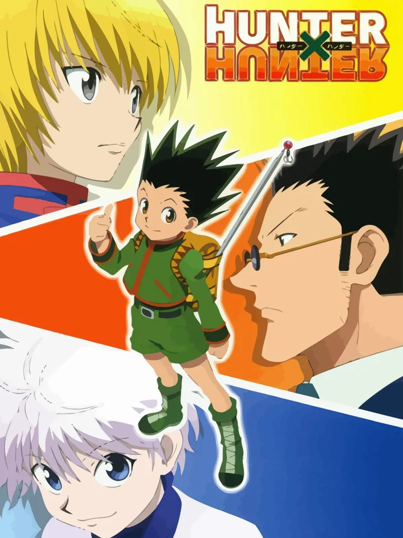 Hunter x Hunter poster con telaio in plastica da Dumery Art