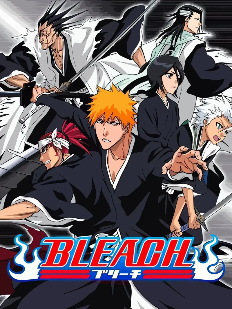 Bleach Anime tela con Cornice a cassetta da Dumery Art