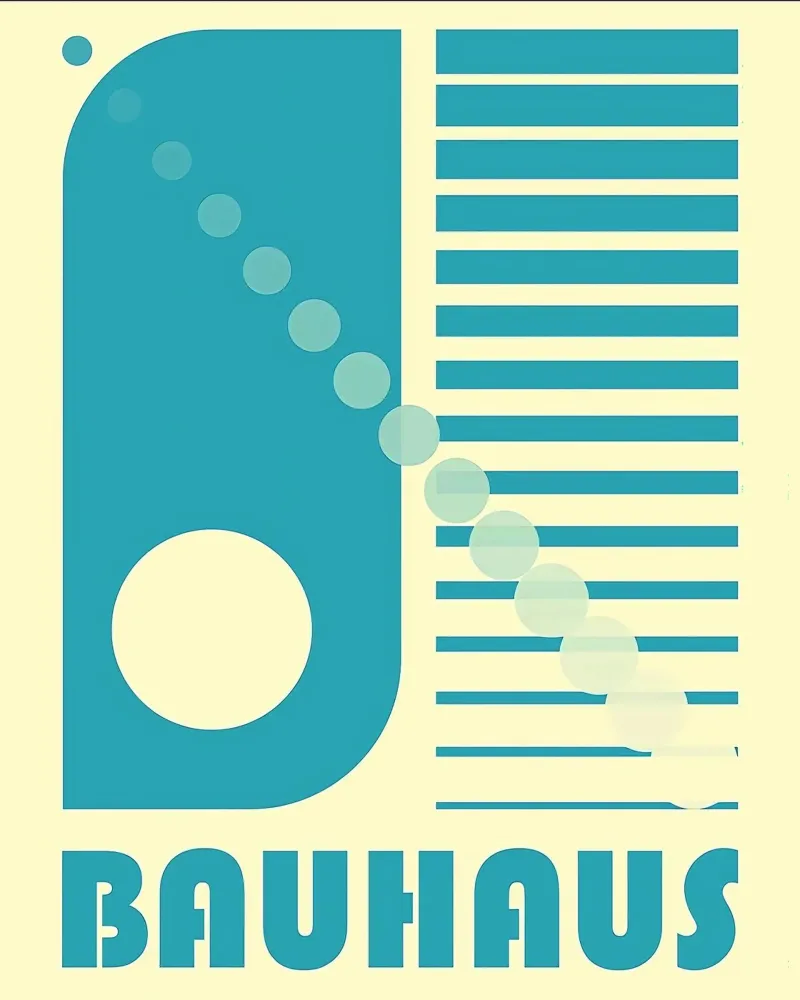 Bauhaus 1919 poster da Brooke