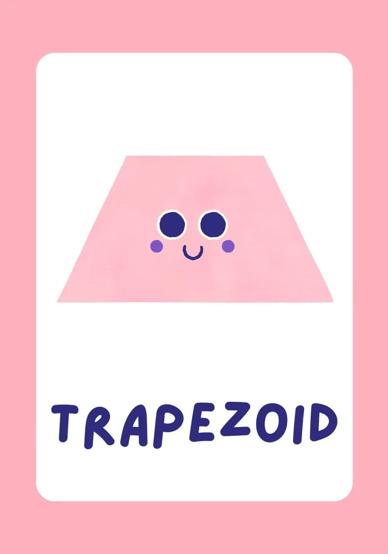 Poster a forma di trapezio - Arte per la cameretta dei bambini poster da vintagepod