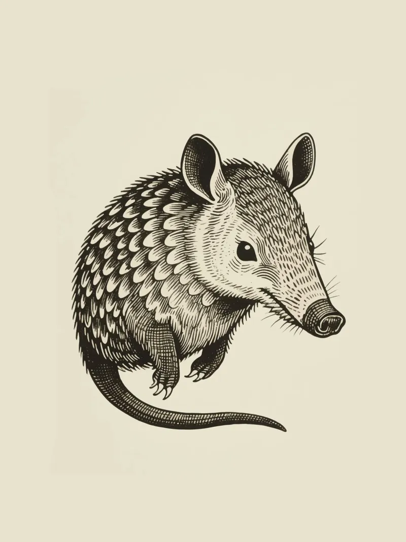 Aardvark canvas with Floater frame by knowledge