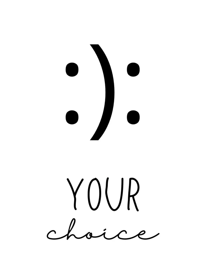 Your choice tela con Cornice a cassetta da PinkCandyWalls