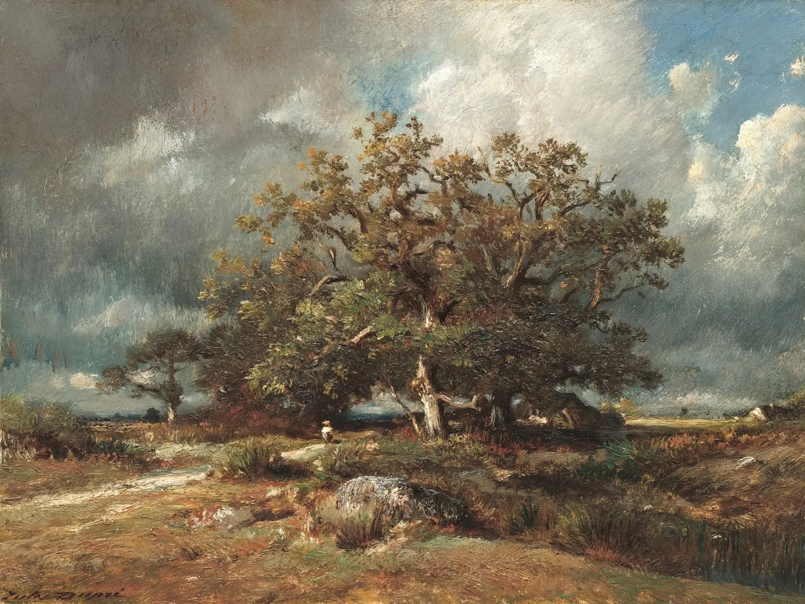 The Old Oak 1870 poster da apoloprints