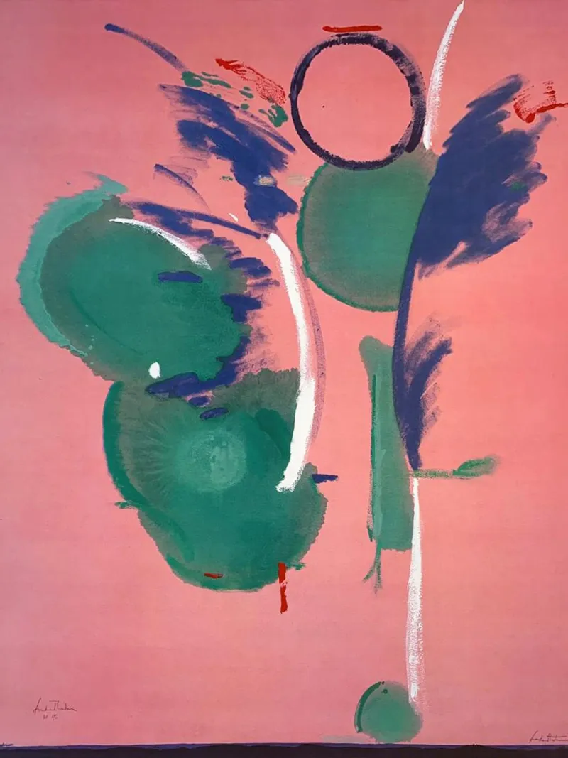 Helen Frankenthaler Maria, Maria tela con Cornice a cassetta da The Dillart