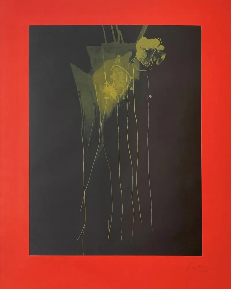 Helen Frankenthaler Ramblas tela con Cornice a cassetta da The Dillart