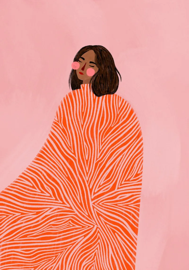 The Woman with the Swirls poster da Bea Mueller