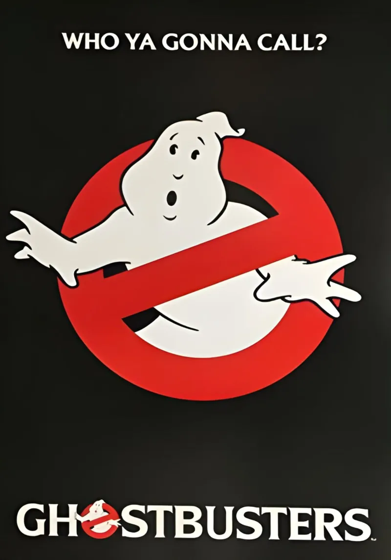 GHOSTBUSTERS canvas with Floater frame by Low poly art